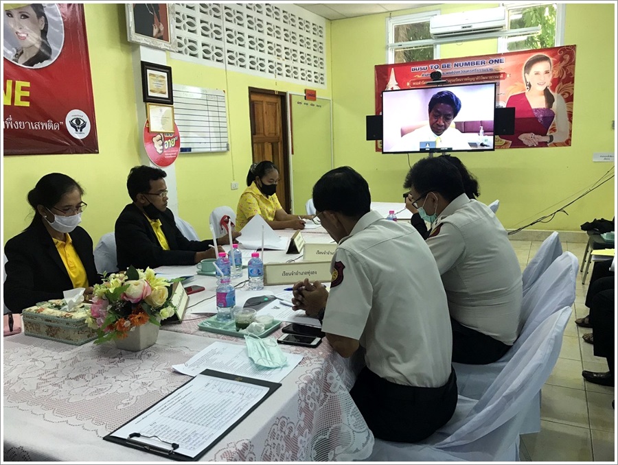 ﻿ผู้ตรวจราชการกระทรวงยุติธรรม ประชุมตรวจราชการประจำปีงบประมาณ พ.ศ. 2563 ผ่านระบบการประชุมทางไกลผ่านจอภาพ ( Video Conference System) ในพื้นที่จังหวัดนครศรีธรรมราช